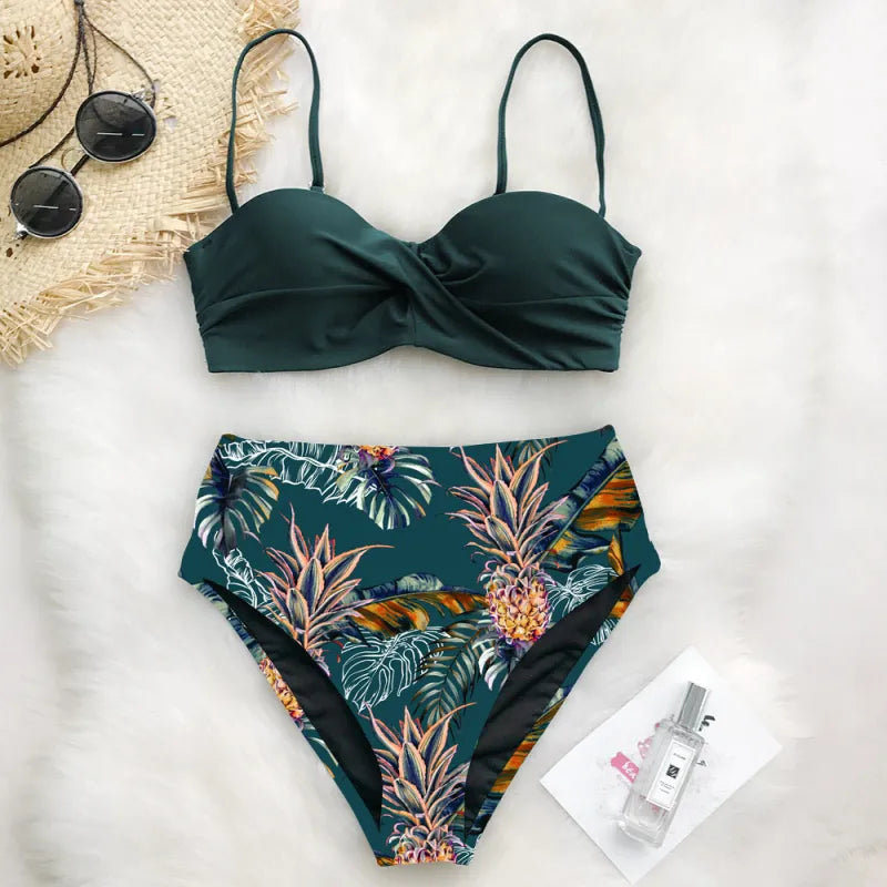 Camila | Women’s Printed Bikini Swimsuit Set – Stylish Two-Piece