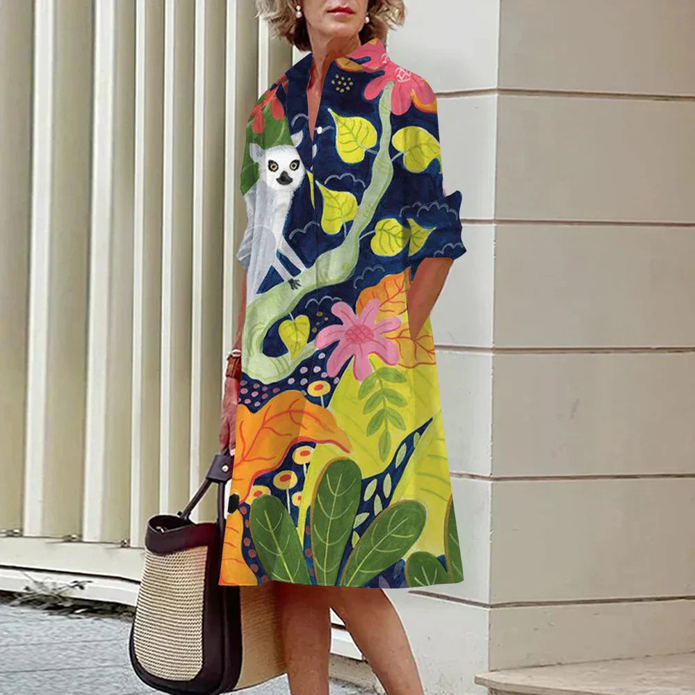 Magaly| Modern and versatile winter dress