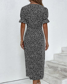 Yara® | Fine Dress With Buttons