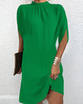 Charlotte® | Women'S Batwing Sleeve Dress Lightweight, Elegant, And Versatile Fabric