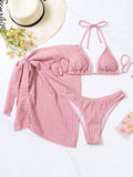 Adriana® | Malibu triangle bikini set with skirt