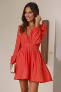 Lorena® | Mini Dress Melon