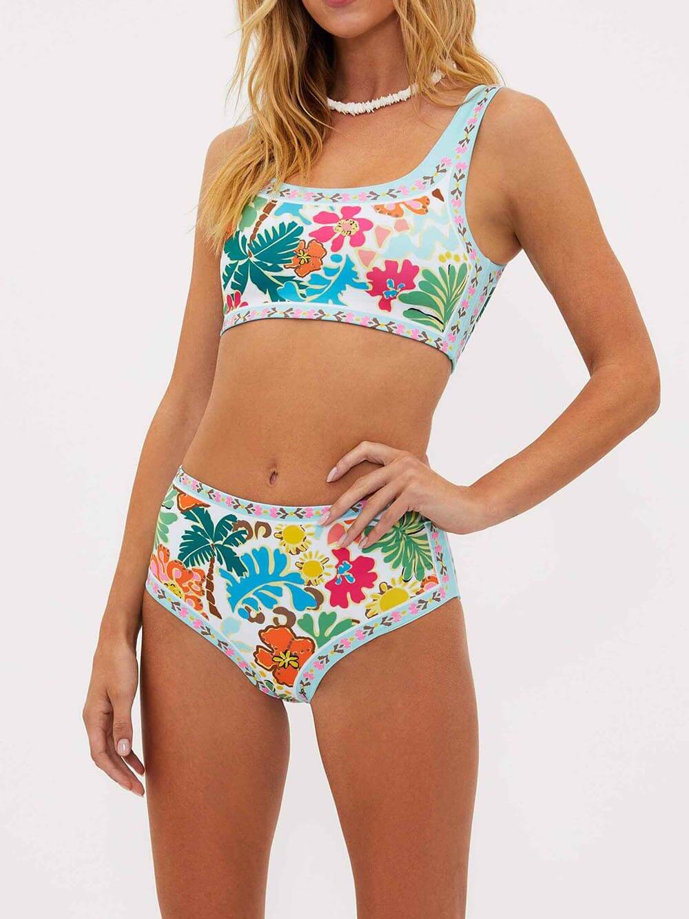 Coralia® | Supportive Floral Stretch Bikini
