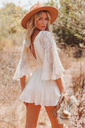 Paula® | Sexy Lace Dress With Batwing Sleeves
