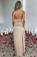 Ariana® | Elegant Satin-Maxi Dress