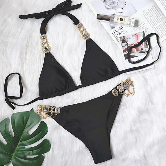 Ayla | Women’s Rhinestone Bikini Swimwear