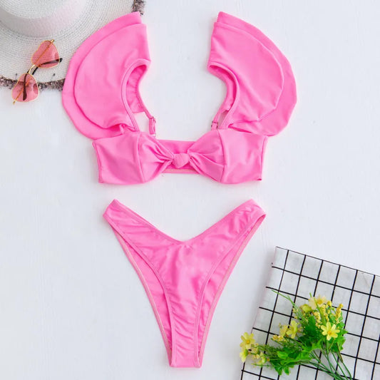 Presley | Women’s 2-Piece Ruffle Bikini Swimsuit
