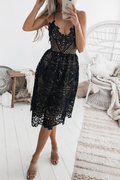 Victoria® | Lace dress with spaghetti straps