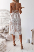 Victoria® | Lace dress with spaghetti straps