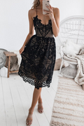 Victoria® | Lace dress with spaghetti straps