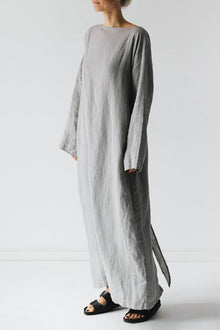 Anastasia | Casual dresses with fixed frenulum O-neck and one-tier skirt