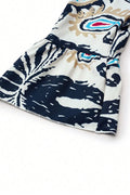 Yasmin® | Casual Daily National Totem Print Patchwork Ruffles V-neck A-line Dresses