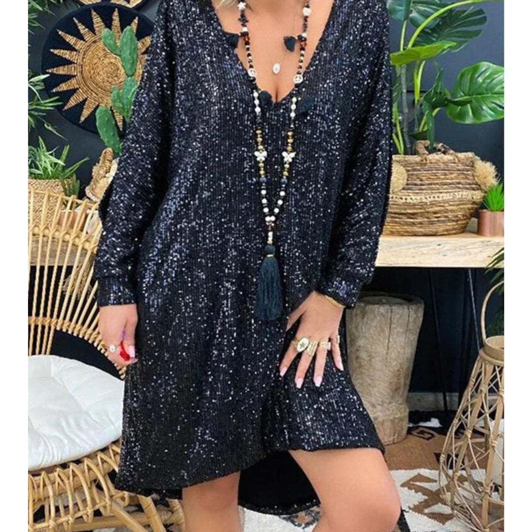 Alfhild® | Glittery Sequin Dress