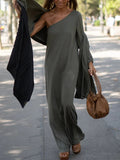 Mallory® | Elegantly Flowy One-Shoulder Dress