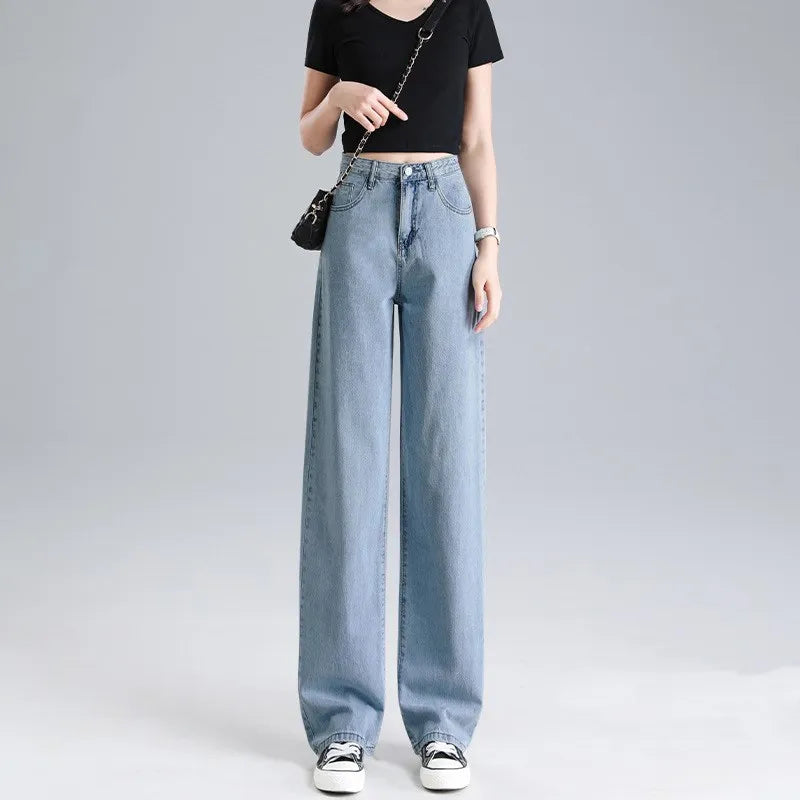 Women’s Tencel Summer Wide-Leg Jeans