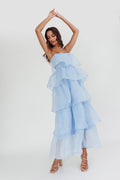 Estefanía® | Sunlit Ruffle Cascade Dress