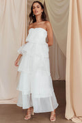 Estefanía® | Sunlit Ruffle Cascade Dress