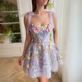 Amira® | Cocktail Dress With Floral Appliqu��s