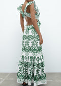 Krystel® | Long dress with slit