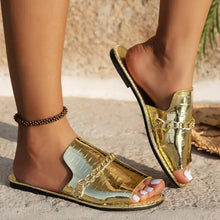 Alina | Women’s Fish Mouth Flat Sandals
