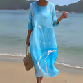 Jasmine | Elegant Floral Midi Dress