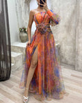 Alessandra® | Elegant Off-The-Shoulder Party Dress