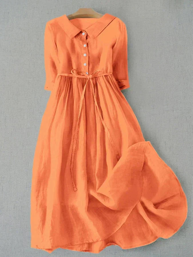 Giorgia® | Linen And Blend Dress