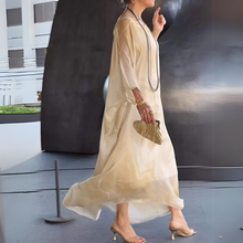 Marcia® | Elegant Silk Chiffon Dress