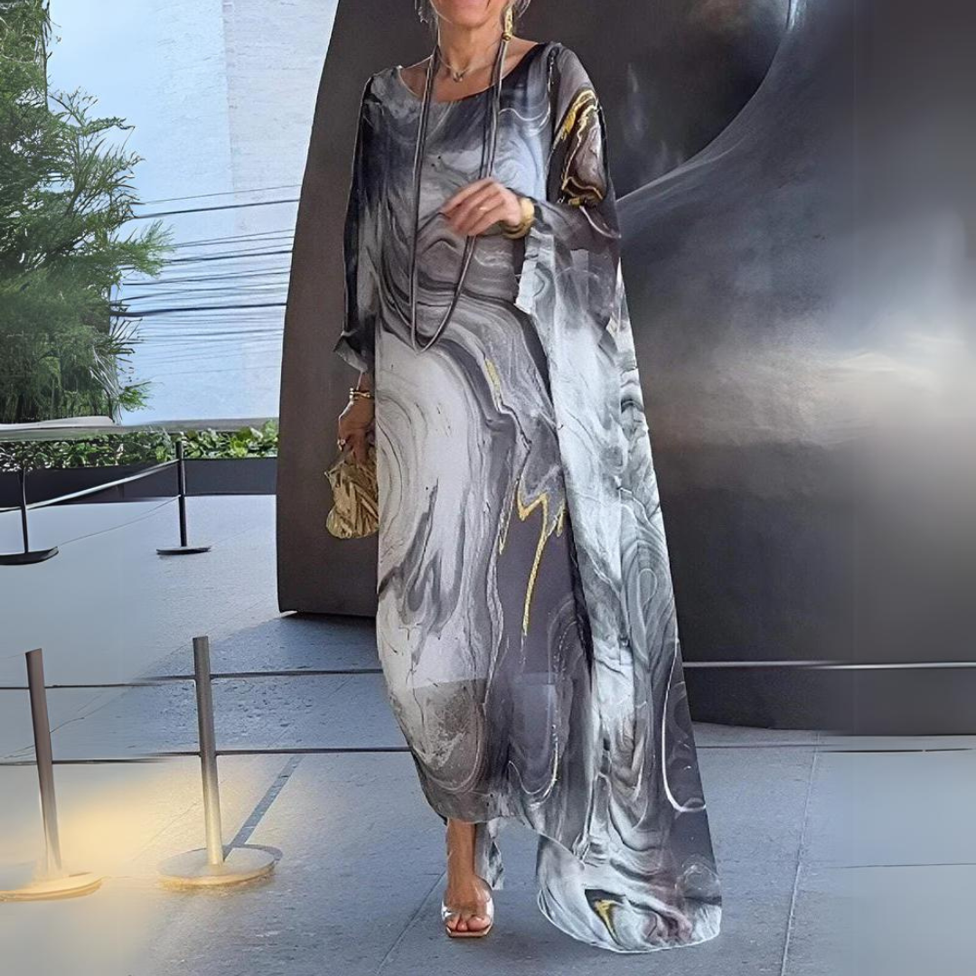 Marcia® | Elegant Silk Chiffon Dress