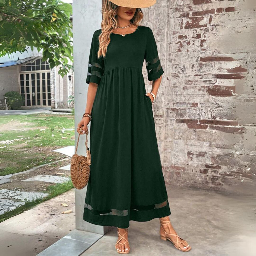 Aria® | Elegant dress with transparent sleeves