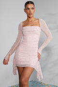 Valeria® | Dress with pearls and elegant long sleeves