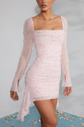 Valeria® | Dress with pearls and elegant long sleeves