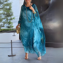 Agustina® | Elegant silk chiffon dress