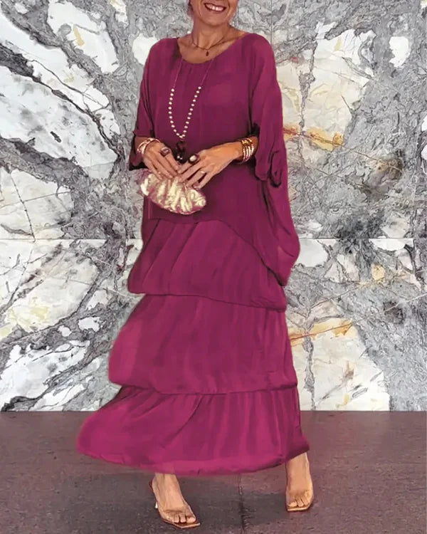 Marta® | Elegant chiffon dress for women