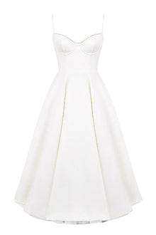 Lorraine® | Strapless V-neck sleeveless tutu maxi dress