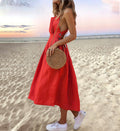 Melanie® | Elegant Midi Dress