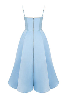 Lorraine® | Strapless V-neck sleeveless tutu maxi dress