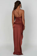Ariana® | Elegant Satin-Maxi Dress