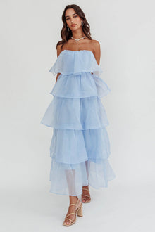 Estefanía® | Sunlit Ruffle Cascade Dress