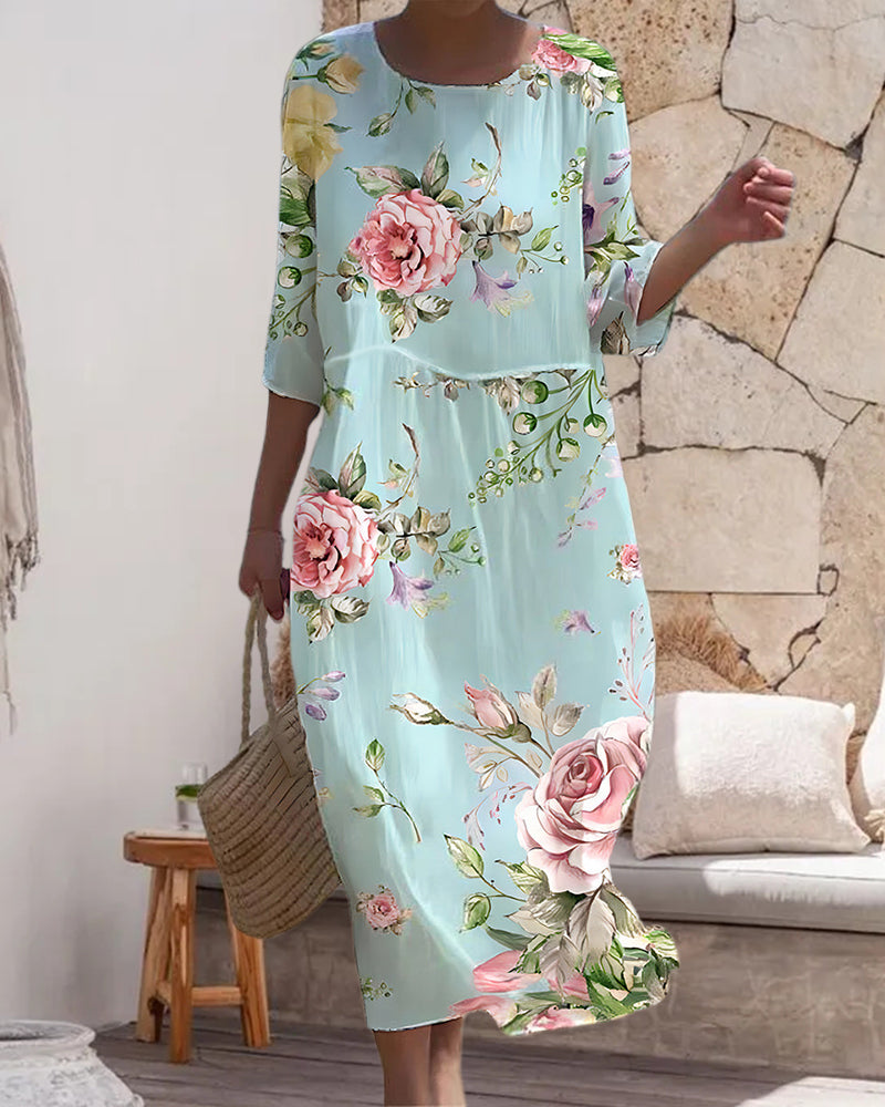 Fiorella® | Elegant Dress With Flowers