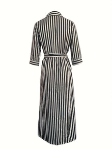 Verónica® | Striped Maxi Dress