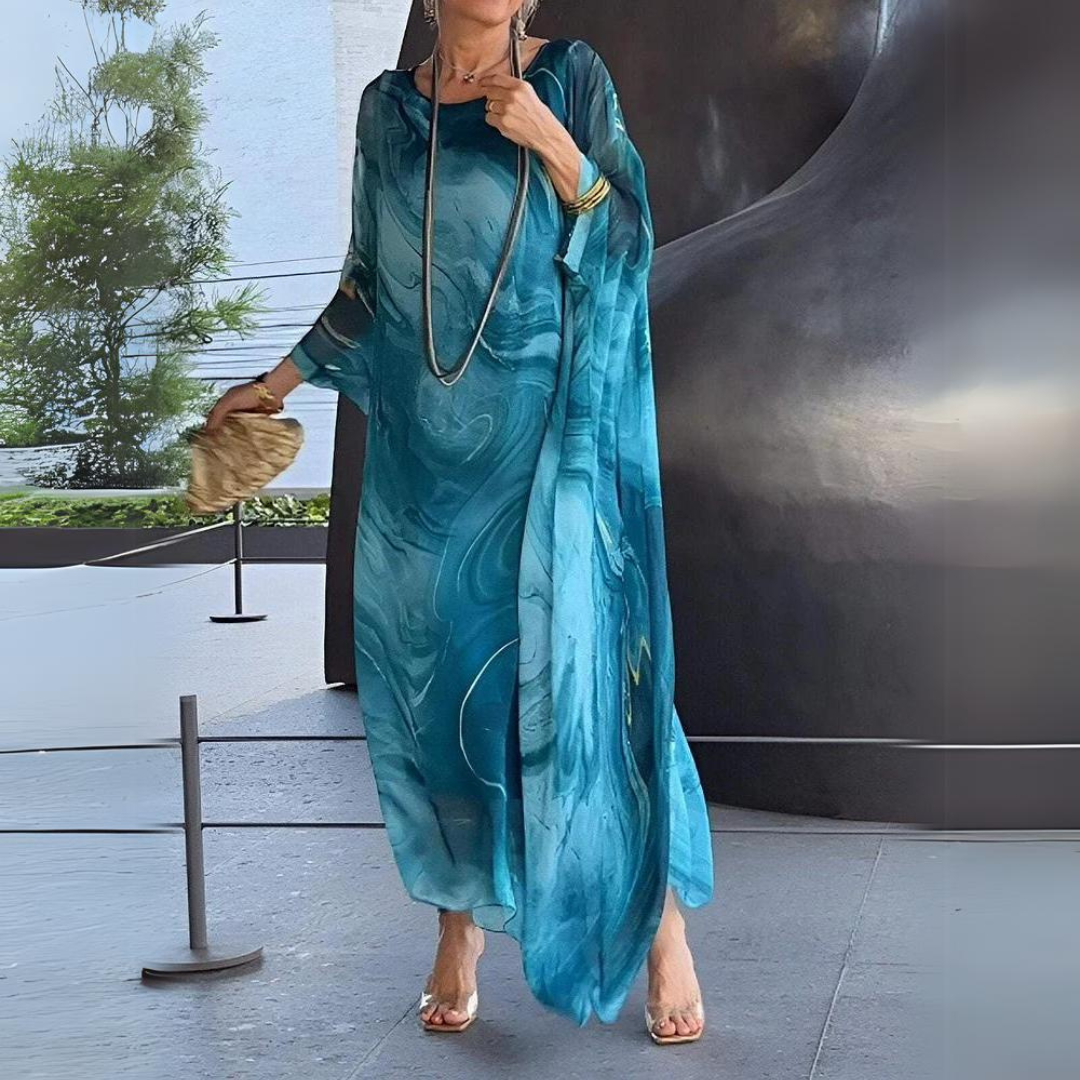 Marcia® | Elegant Silk Chiffon Dress