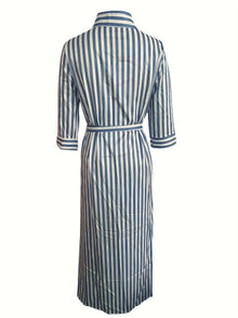 Verónica® | Striped Maxi Dress
