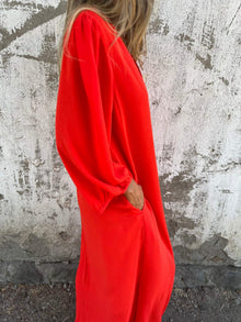 Teresa® | Elegant women's V-neck maxi dress