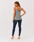 Amara Waffle Sleeveless Tops