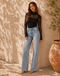 Amara Floral Lace Blouse