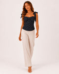 Aurora Sexy Polka Dot Strap Top