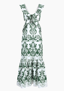 Krystel® | Long dress with slit