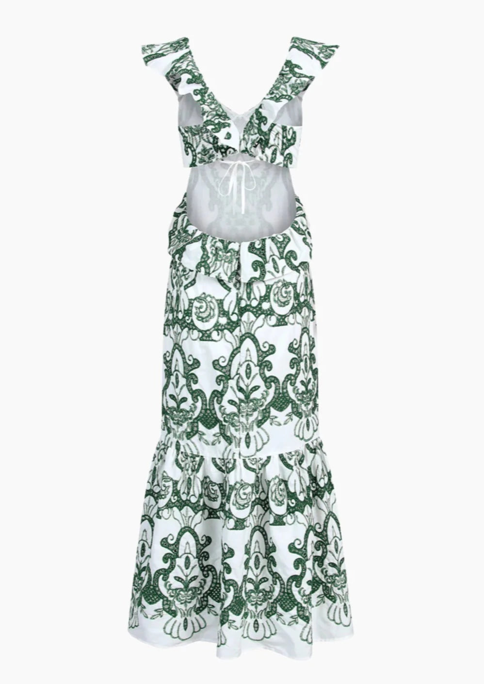 Krystel® | Long dress with slit