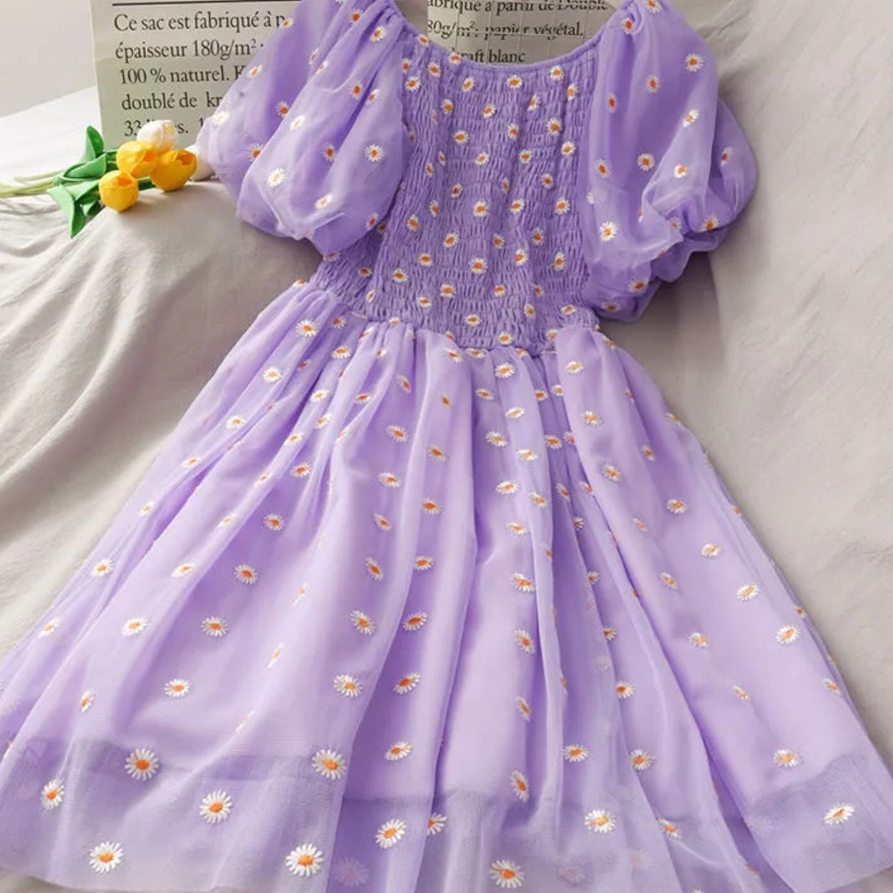 Ayla V Neck Floral Print Boho Beach Dress